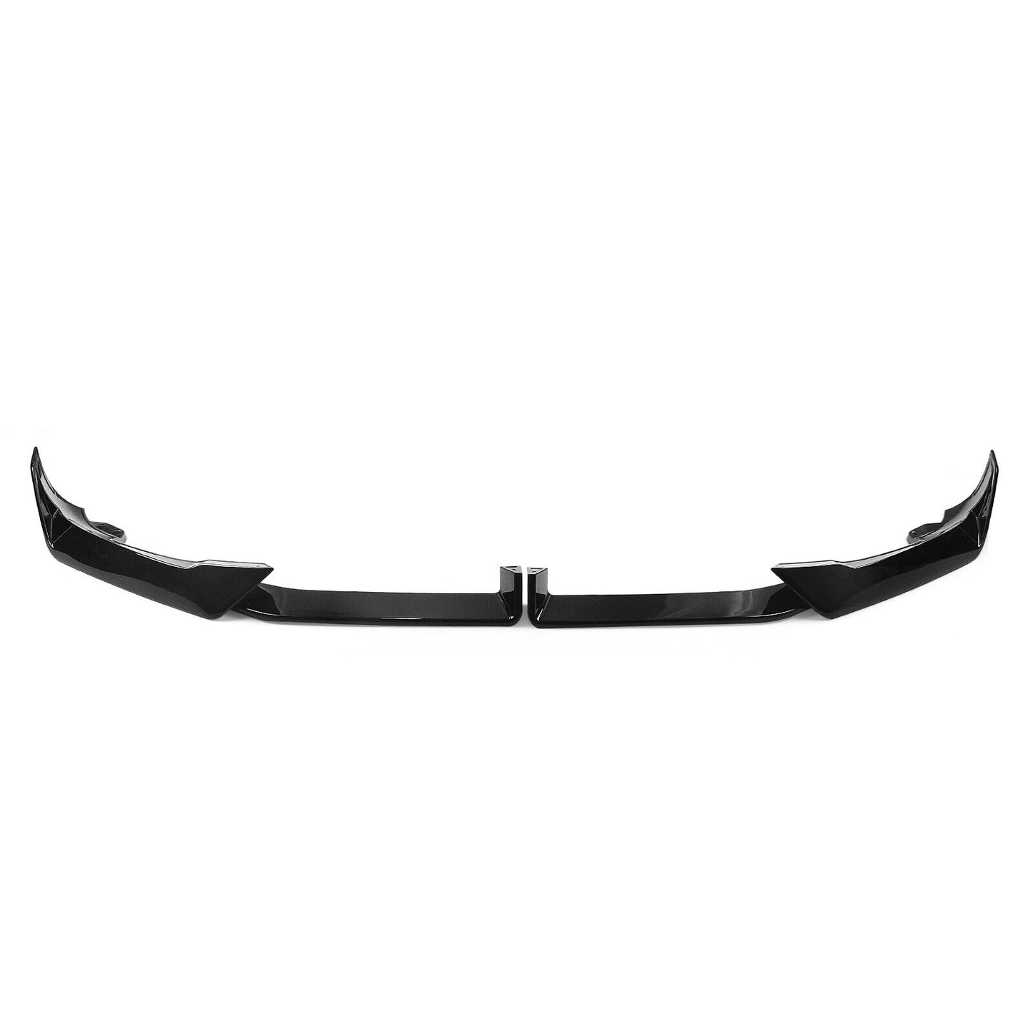 1Set Front Bumper Spoiler Lip Kit For BMW G05 LCI X5 06,2023-2024 Glossy Black