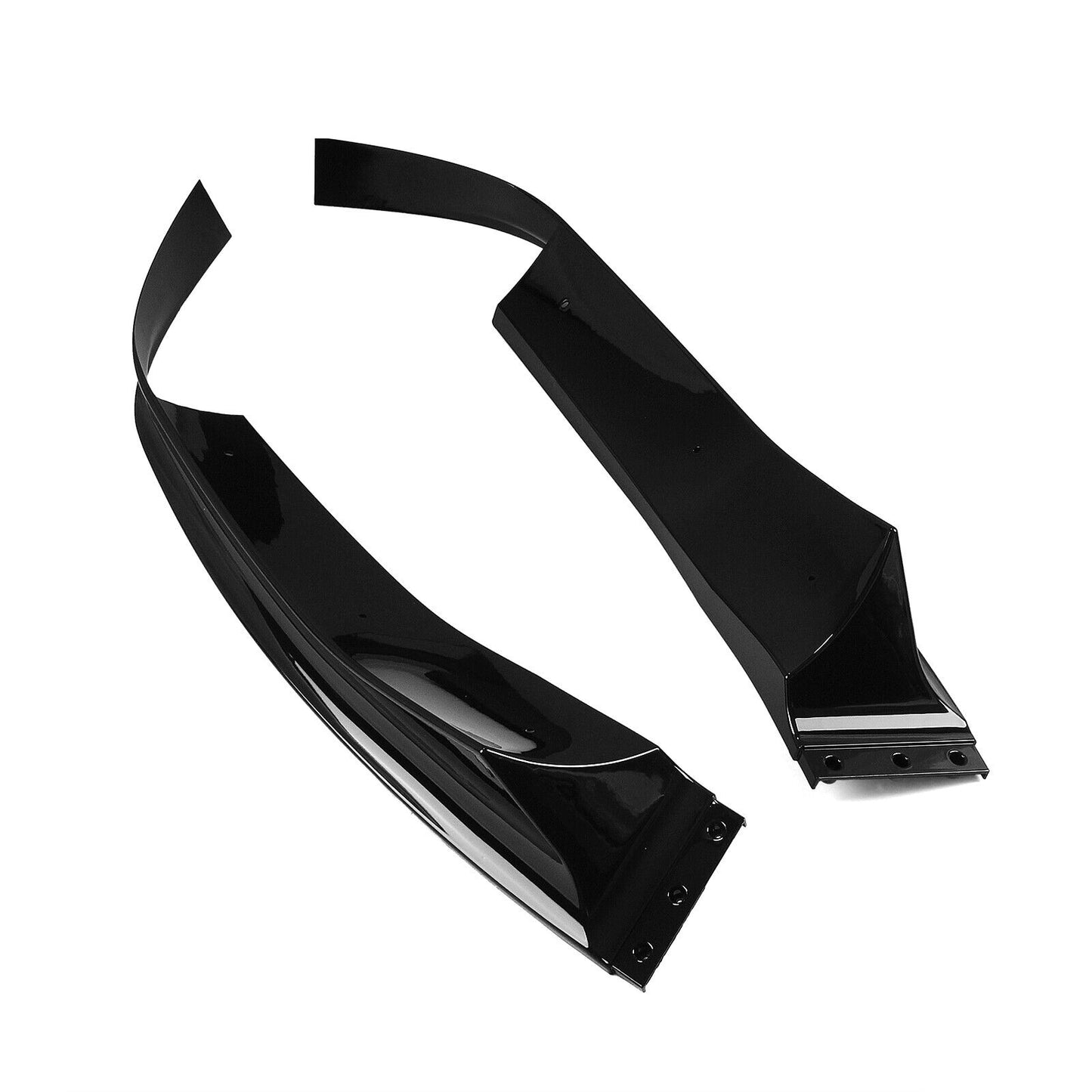 Front Bumper Spoiler Lip For BMW X5 F15 M Sport 2014 2015-2018 Glossy Black