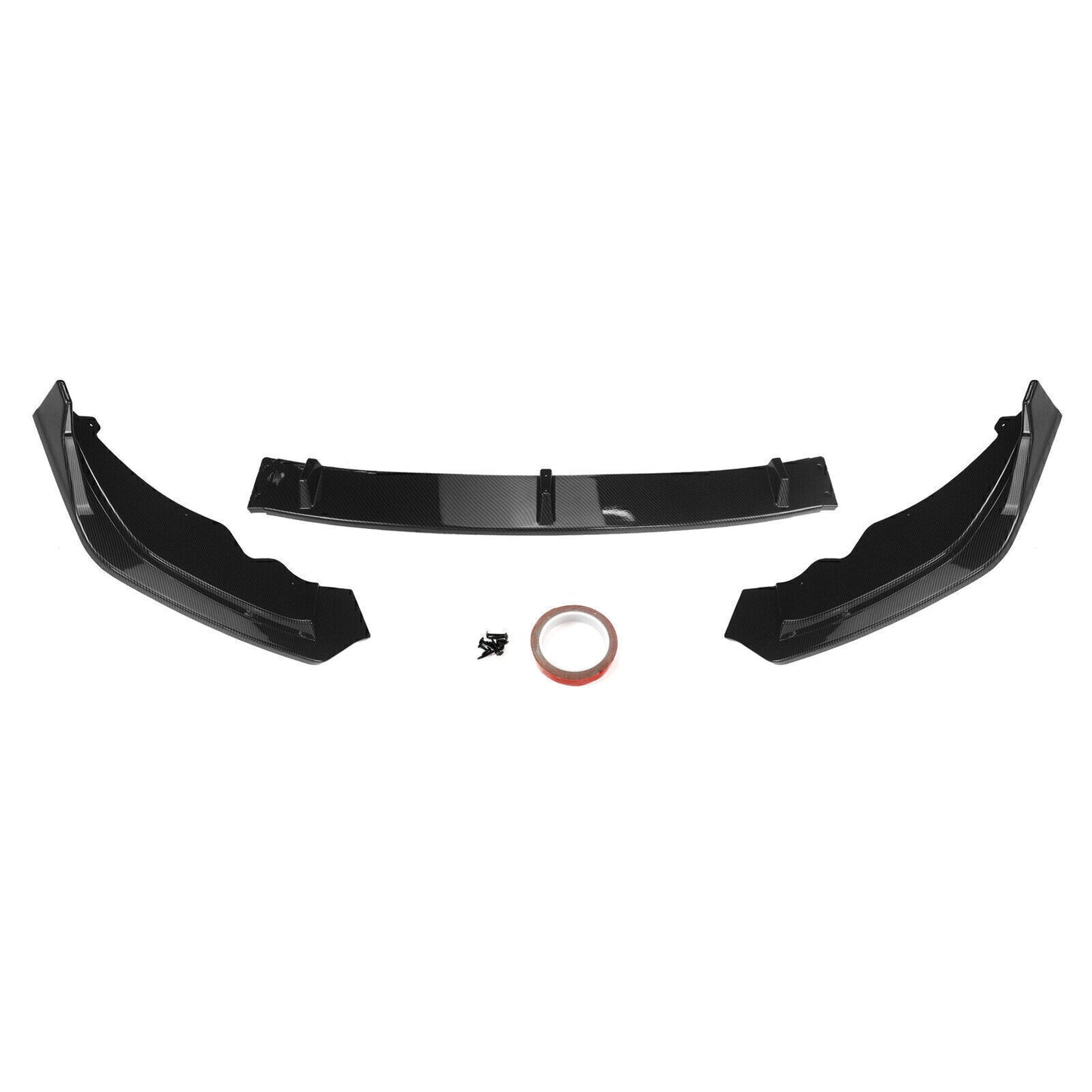 Front Bumper Spoiler Splitter For BMW 2 Series F44 238i M235i 2020-2023 Carbon Fiber