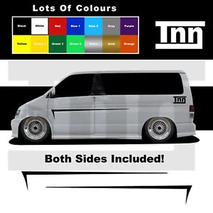 Stickers For Mazda Bongo Camper Side Stripes Decals Aero Van Graphics Motorhome