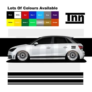 For Audi A1 S1 RS1 Side Stripes Graphics Stickers Sticker Graphic Vinyl Decals