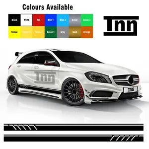 Mercedes Benz Edition 1 Side Stripe Graphics Stickers W176 A C Class AMG A45