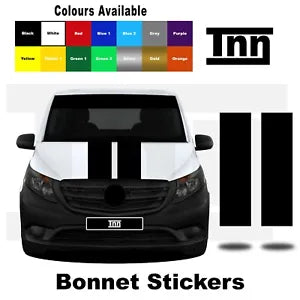 Stickers for Mercedes VITO Vito Racing Bonnet Stripes Vinyl Graphics Decals Merc