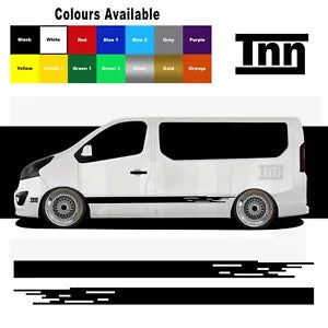 Side Sticker For Renualt Trafic Van Primastar Stickers Decal Vinyl Graphic