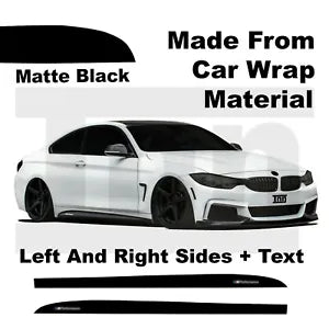 Side Skirt Car Sticker Vinyl Stickers For BMW 4 Series f32 f33 f36 M PERFORMANCE