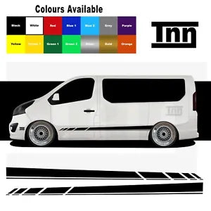 Sticker Stripe For Renualt Trafic Van Primastar Stickers Decal Vinyl Graphic