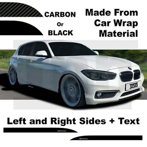 Side Skirt Stickers Decal Sticker for BMW F 20 21 f20 f21 1 Series M Performance