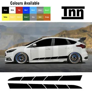 Ford Focus Fiesta ST RS Mk3 MK2 Graphics Decals Stripes Stickers 2.0 Turbo